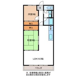 サンヴィレッジの物件間取画像